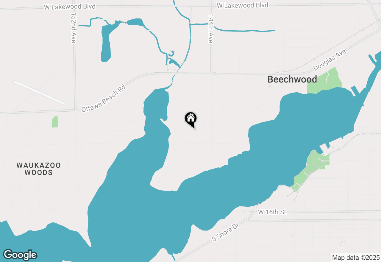 Map of 688 Bayshore Drive, Holland, MI 49424