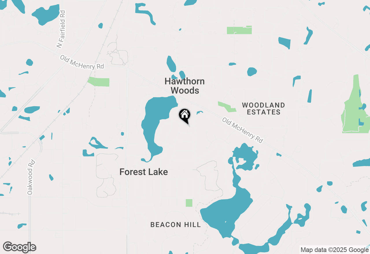 Map of 21315 W Pepper Drive, Lake Zurich, IL 60047