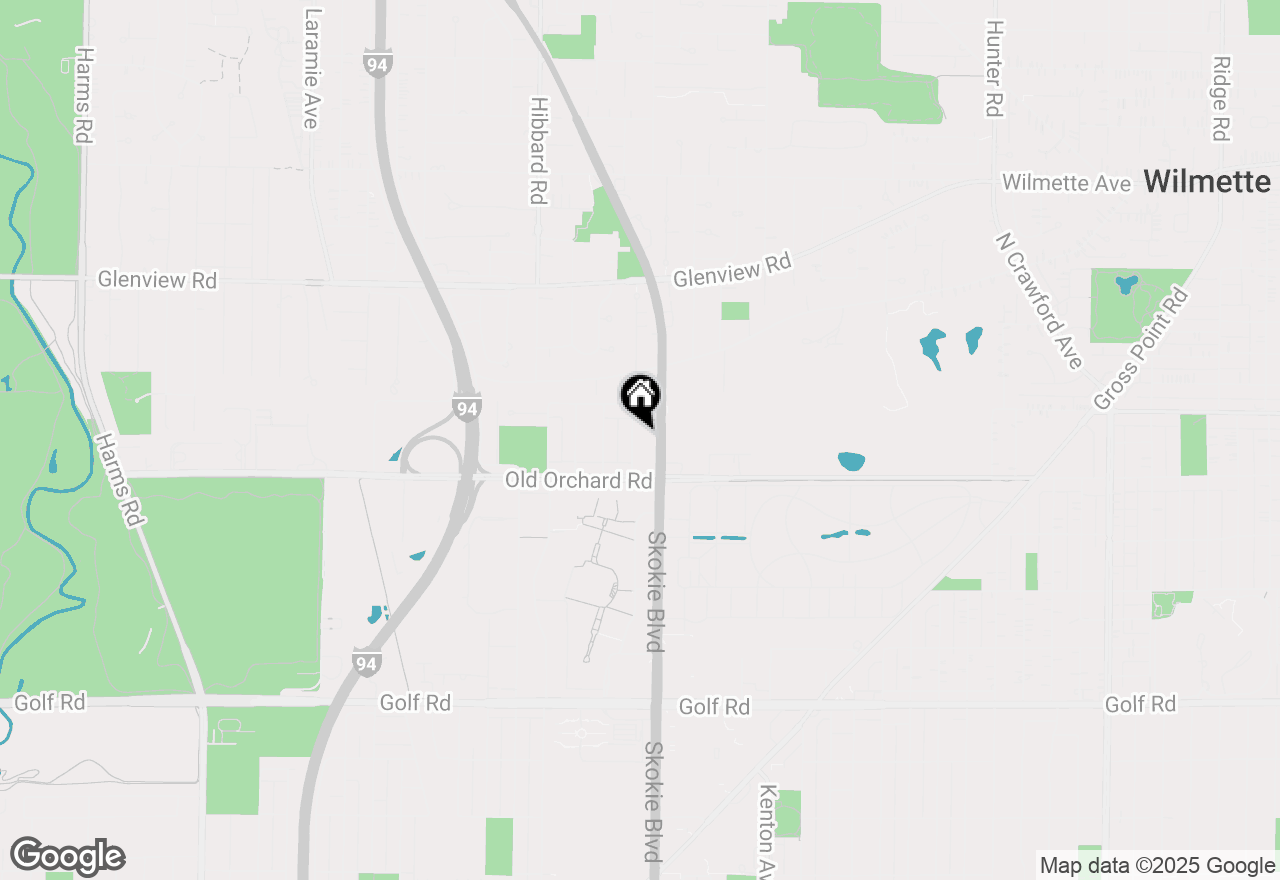 Map of 10039 Lacrosse Avenue, Skokie, IL 60077