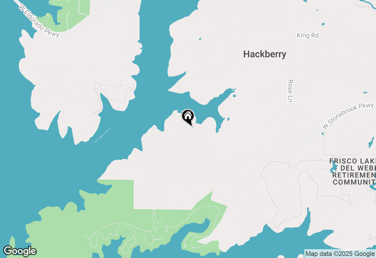 Map of 4604 River Edge Place, Frisco, TX 75036