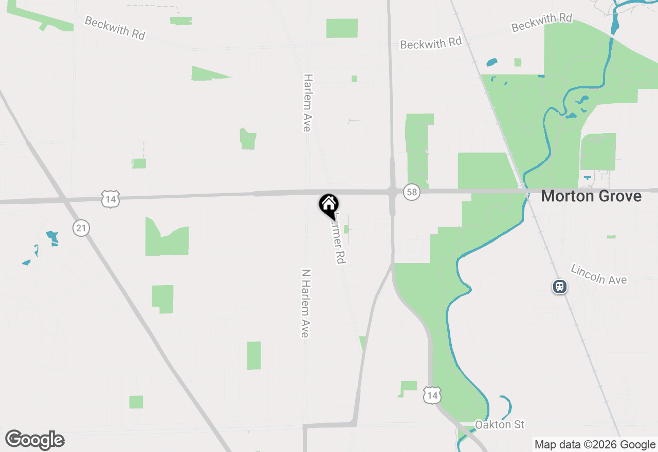 Map of 8650 N Shermer Road #306, Niles, IL 60714