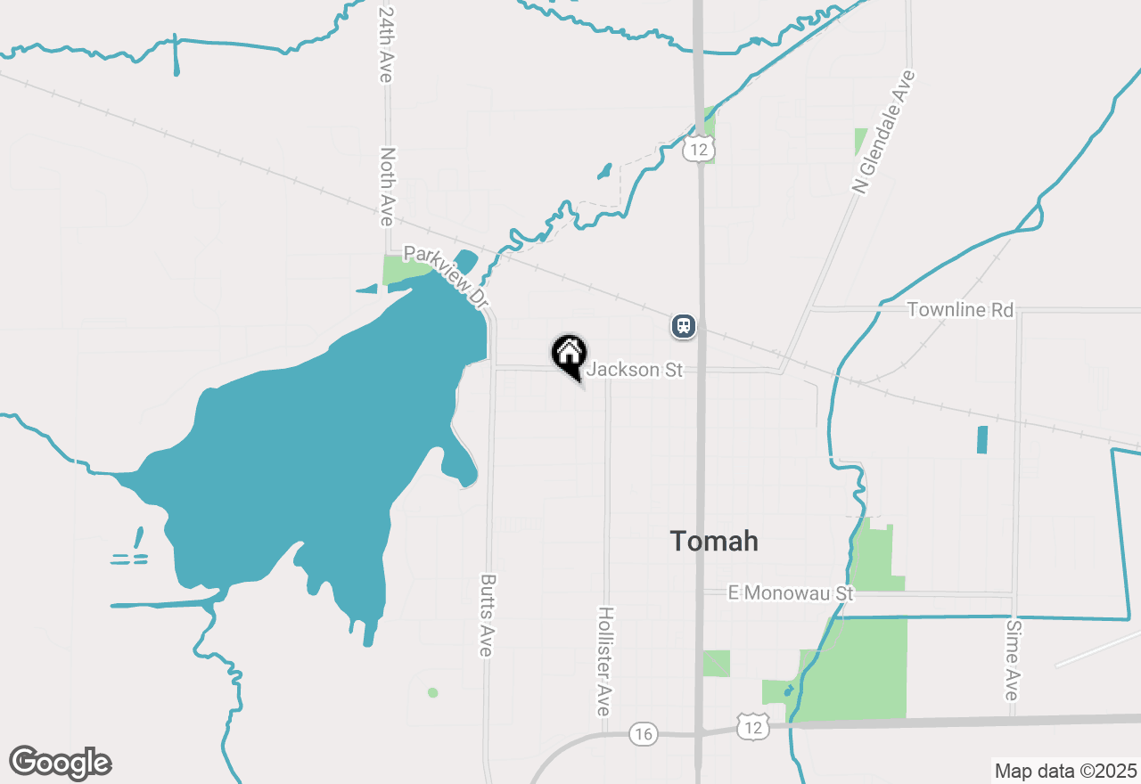 Map of 317 Cady Avenue, Tomah, WI 54660