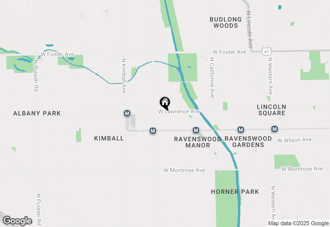 Map of 3111 W Lawrence Avenue #D202, Chicago, IL 60625
