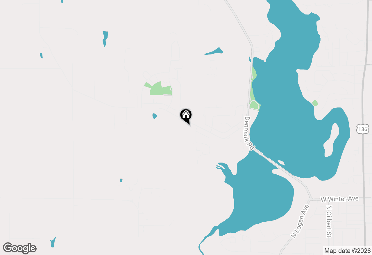 Map of 20 Old Ottawa Road, Danville, IL 61832