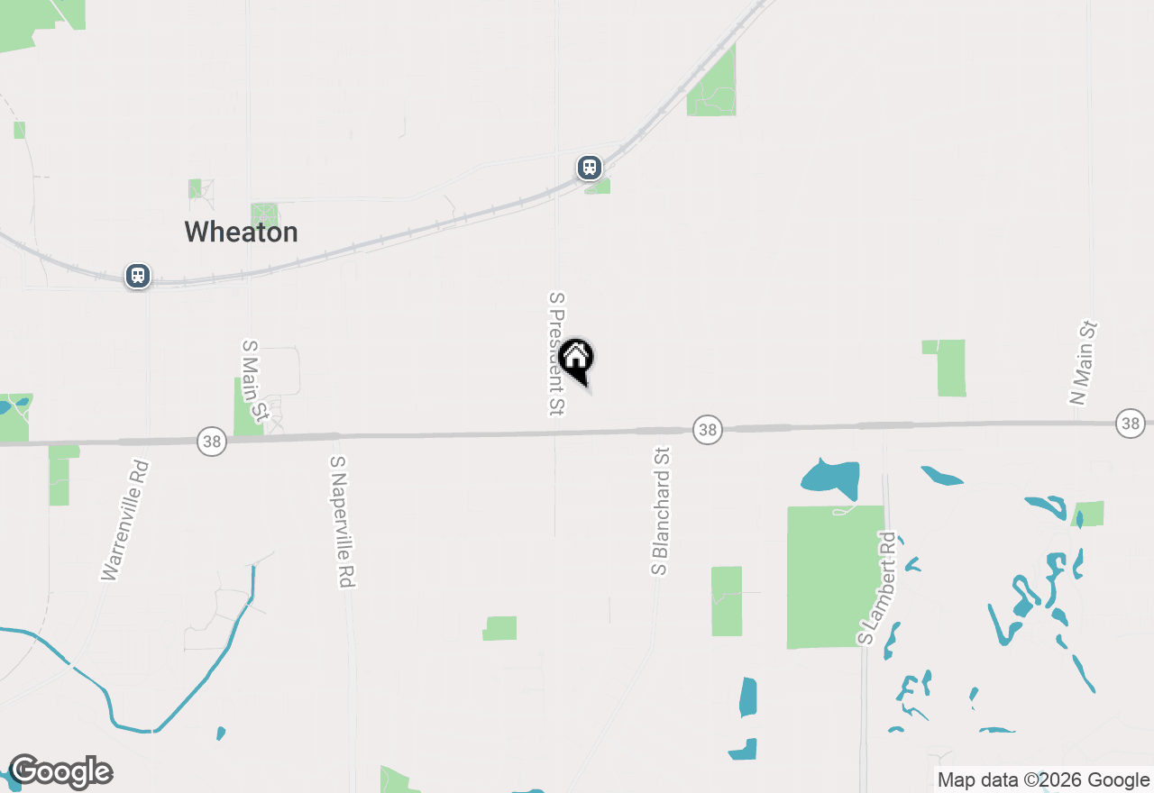 Map of 528 Kipling Court, Wheaton, IL 60187