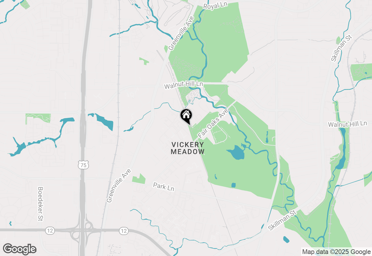 Map of 7450 Holly Hill Drive #116, Dallas, TX 75231