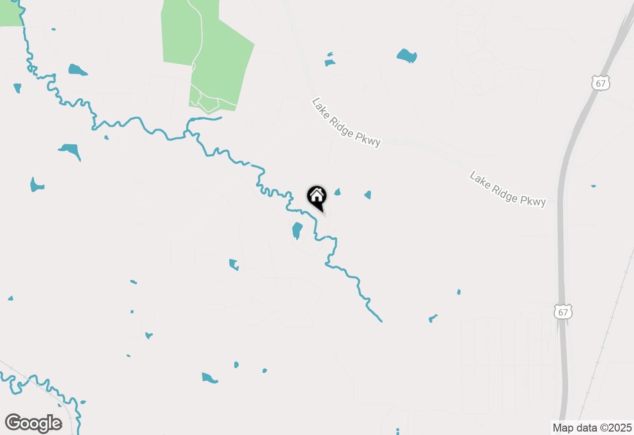 Map of 2410 Summer Brook Court, Cedar Hill, TX 75104