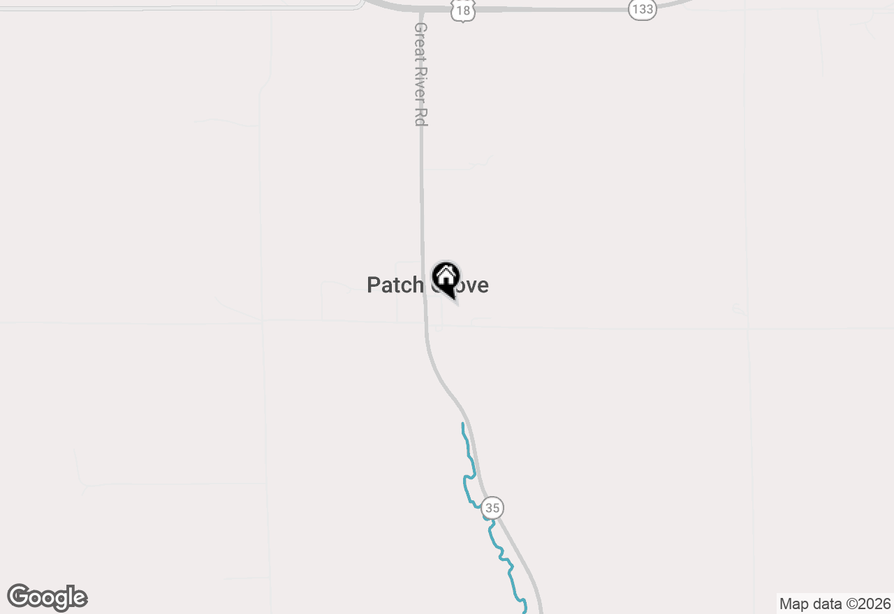 Map of 128 East Street, Patch Grove, WI 53817
