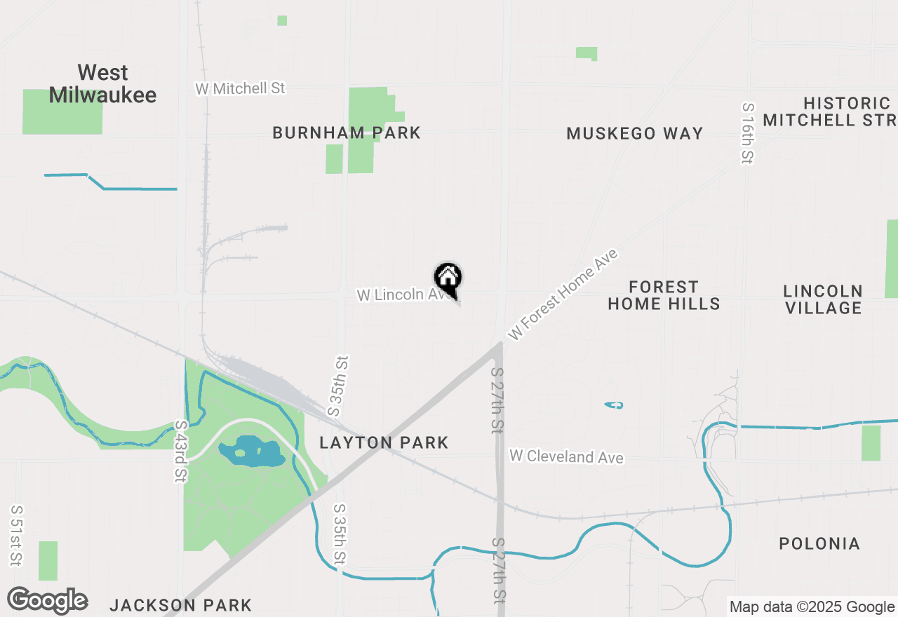 Map of 2326 S 30th St, Milwaukee, WI 53215