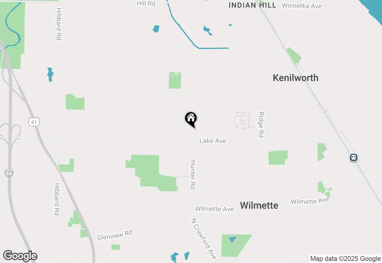 Map of 922 Cherokee Road, Wilmette, IL 60091