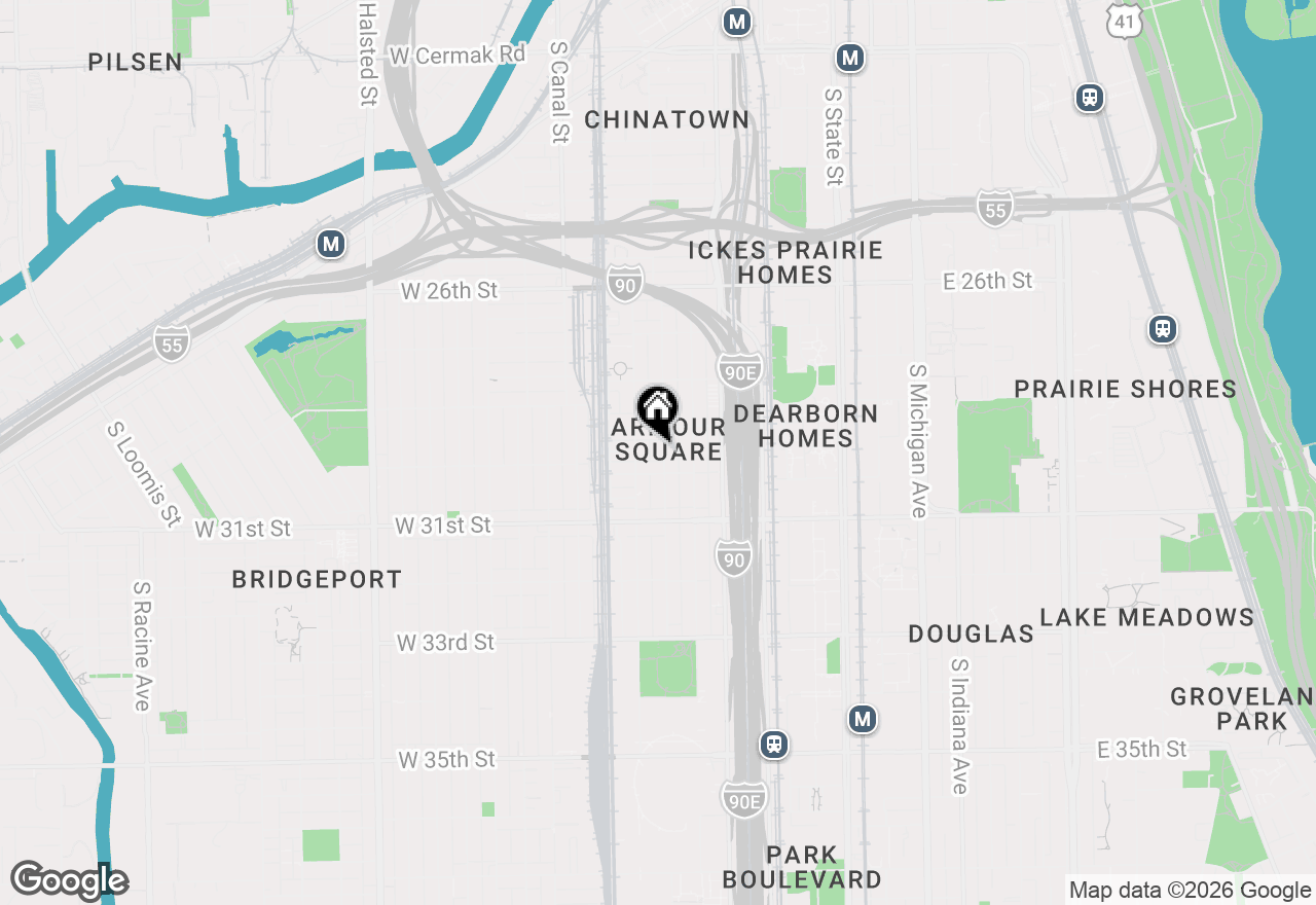 Map of 2924 S Princeton Avenue, Chicago, IL 60616