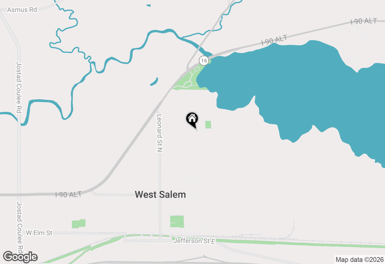 Map of 483 Tilson St E, West Salem, WI 54669