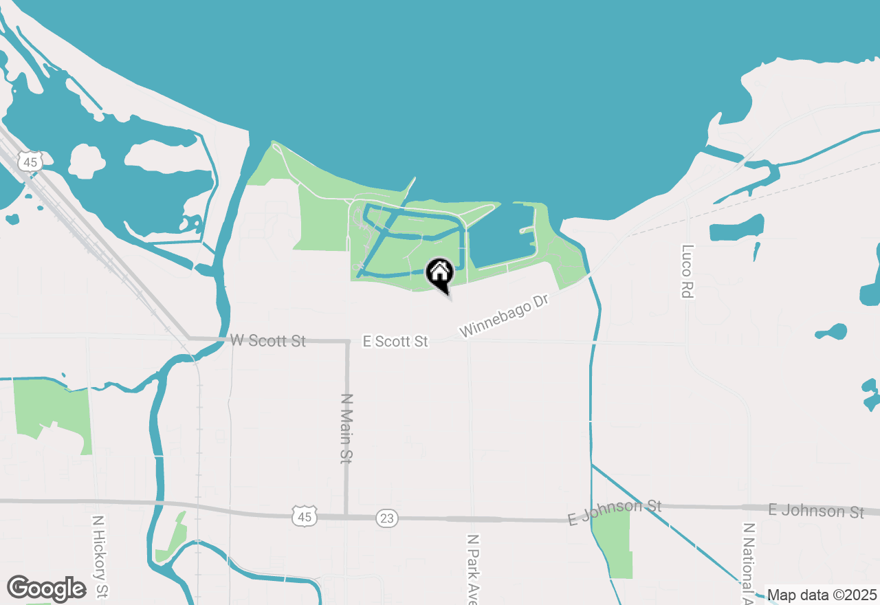 Map of 507 Garfield St #10G, Fond Du Lac, WI 54935