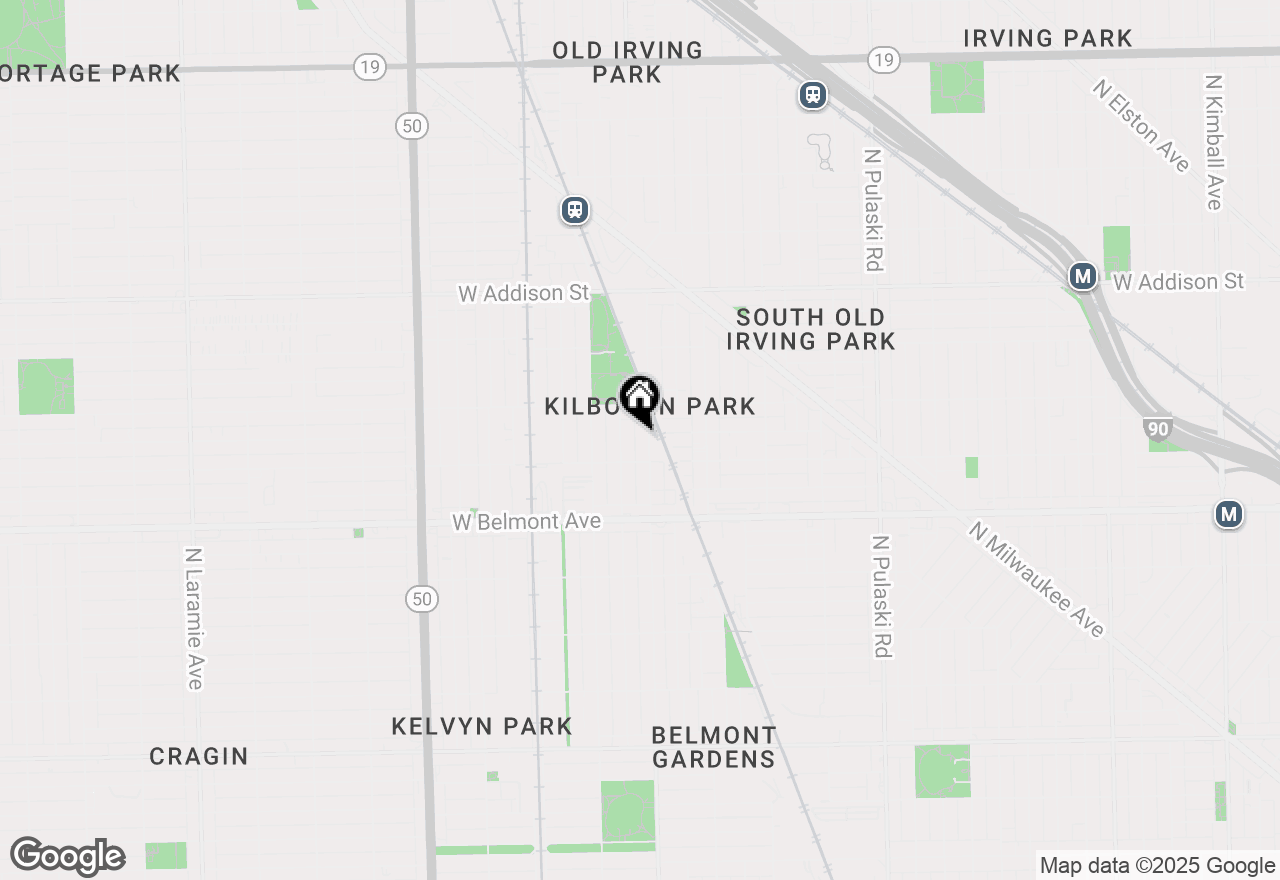 Map of 3322-24 N Kostner Avenue, Chicago, IL 60641