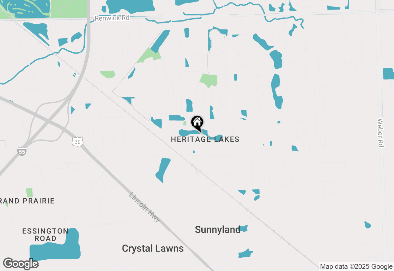 Map of (Address confidential), Lockport, Illinois 60441