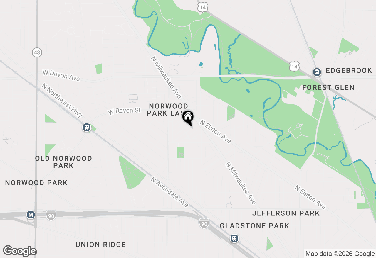 Map of 6248 W Holbrook Street, Chicago, IL 60646
