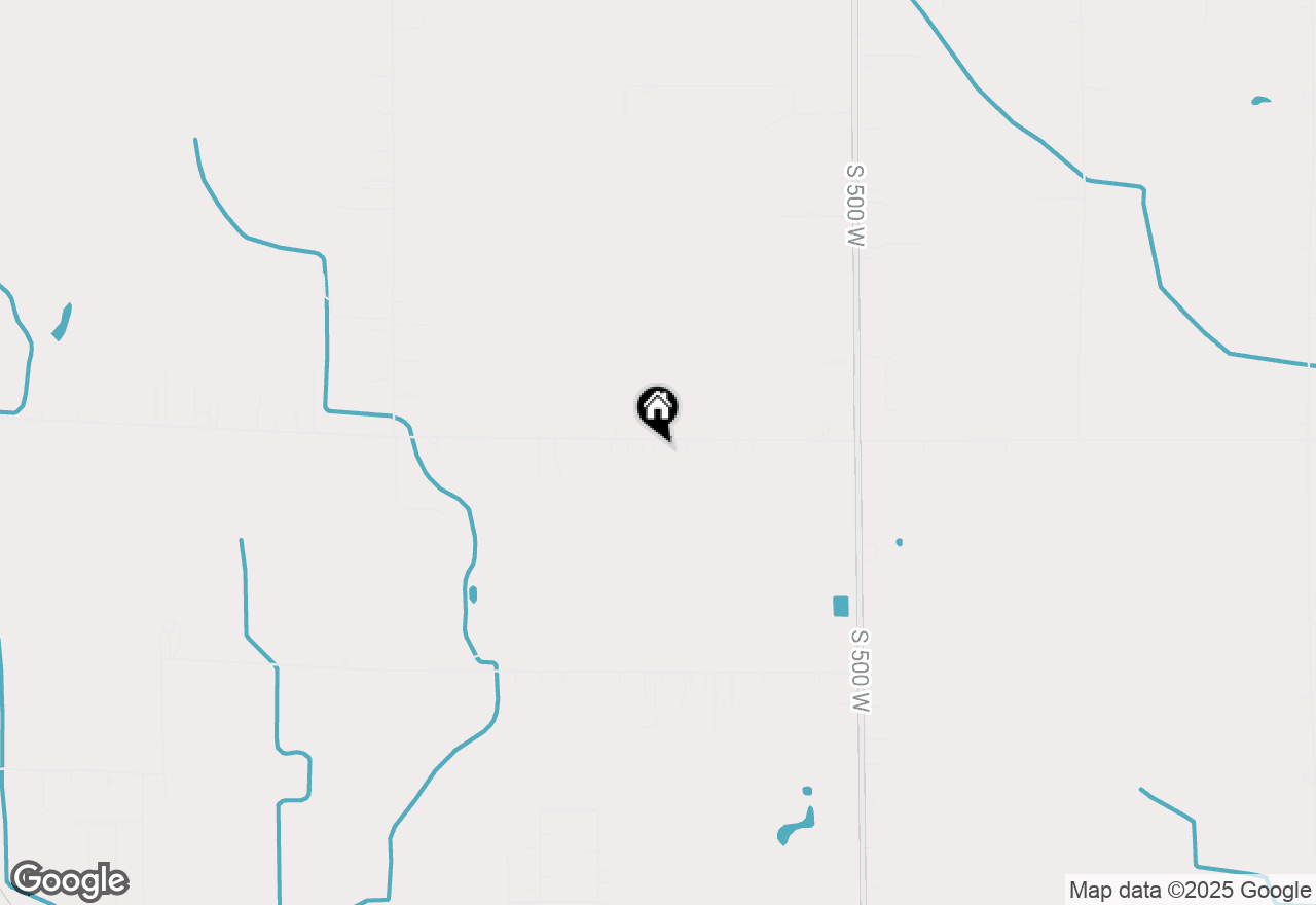 Map of 542 W 650 S, Hebron, IN 46341