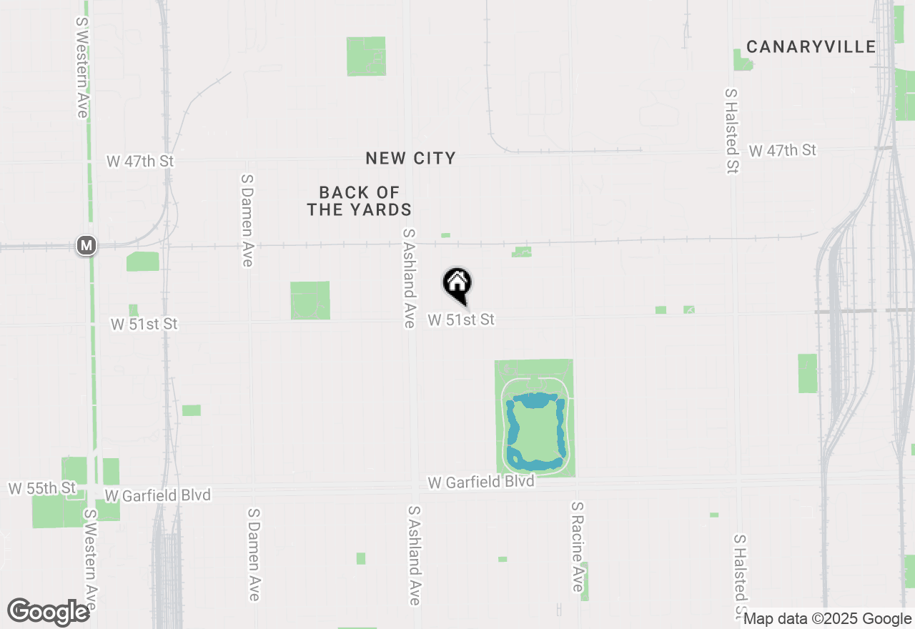 Map of 1458 W 51st Street, Chicago, IL 60609