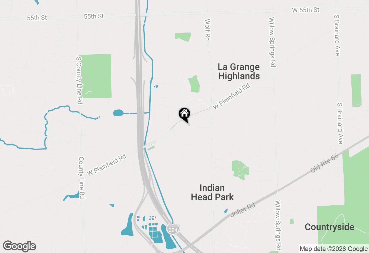 Map of 11300 Sequoya Lane, Indian Head Park, IL 60525