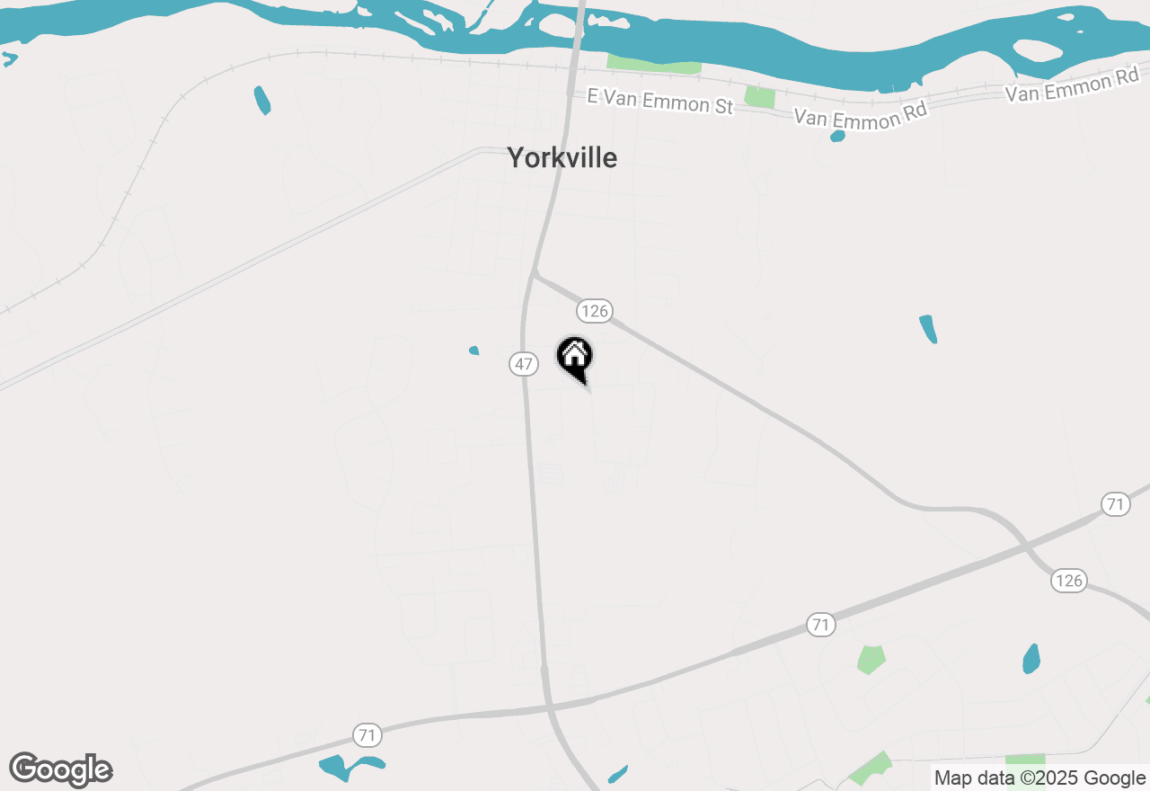 Map of 106 Beaver Street #E, Yorkville, IL 60560