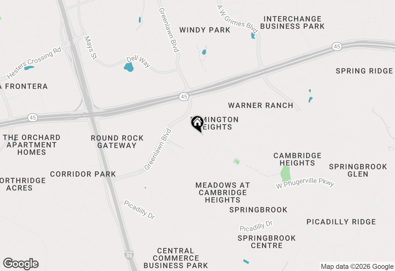 Map of 2310 Castillo Dr #71, Round Rock, TX 78664