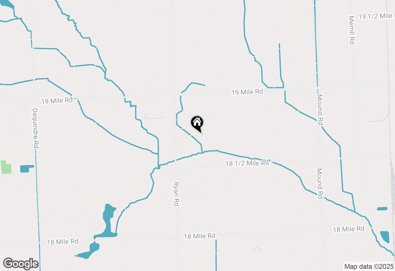Map of 4132 Spring Meadow Drive, Sterling Heights, MI 48314