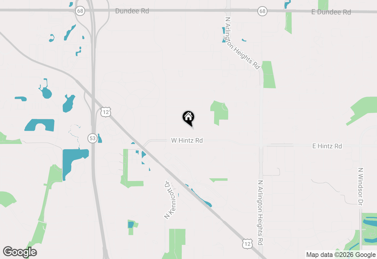 Map of (Address confidential), Arlington Heights, Illinois 60004