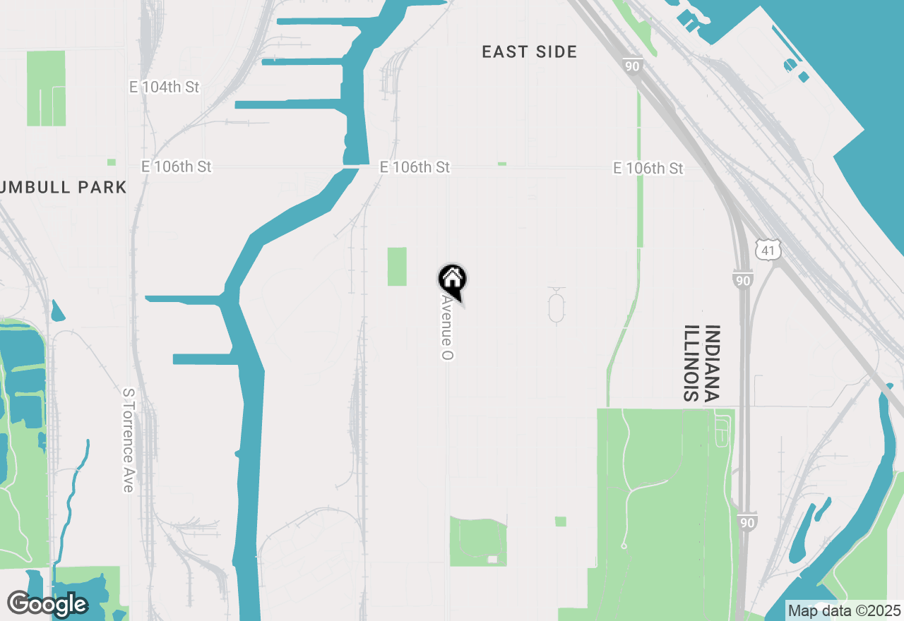 Map of 10933 S Avenue H, Chicago, IL 60617