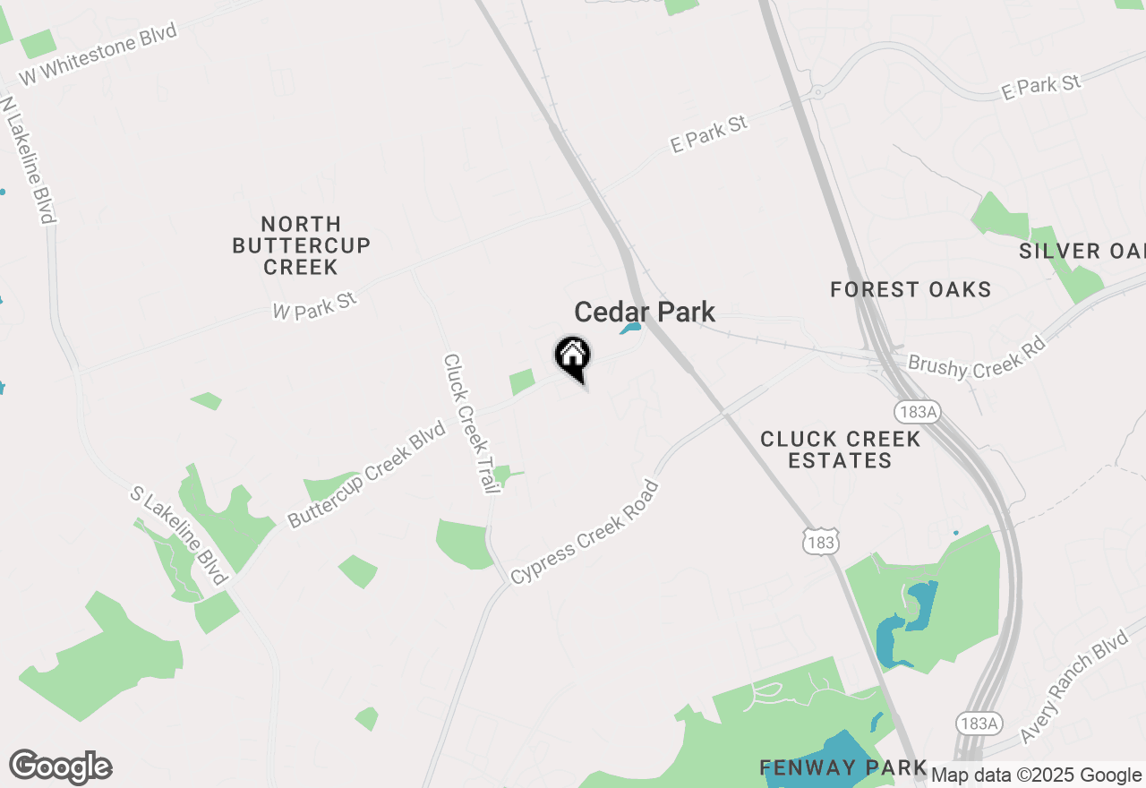 Map of 404 Buttercup Creek Blvd #19, Cedar Park, TX 78613