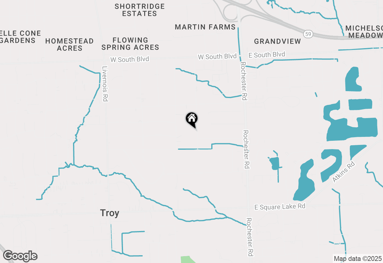Map of 6525 Norton Drive, Troy, MI 48085