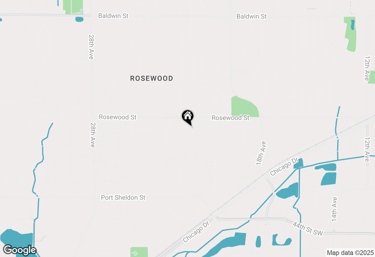 Map of 2240 Greendale Drive, Jenison, MI 49428