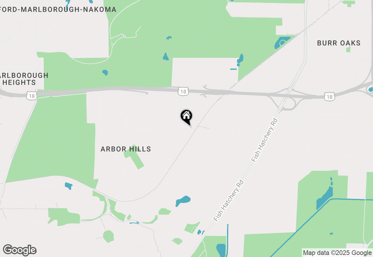 Map of 2517 Greenway View, Madison, WI 53713