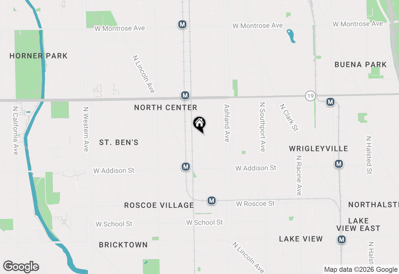 Map of 3750 N Hermitage Avenue, Chicago, IL 60613