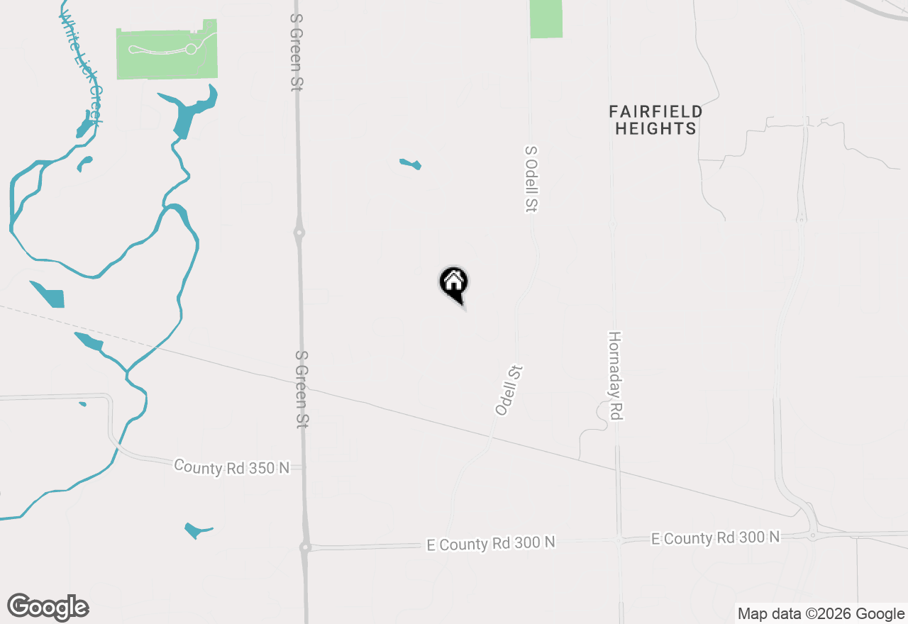 Map of 14 Trotters Run, Brownsburg, IN 46112
