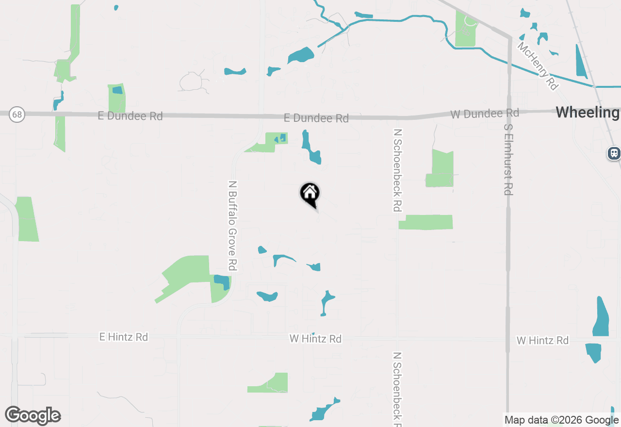 Map of 1213 Selwyn Lane, Buffalo Grove, IL 60089