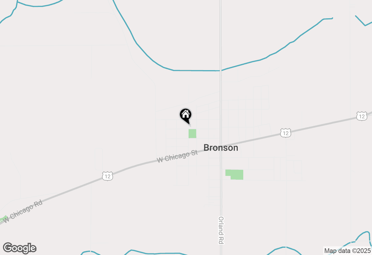 Map of 410 Franklin Street, Bronson, MI 49028