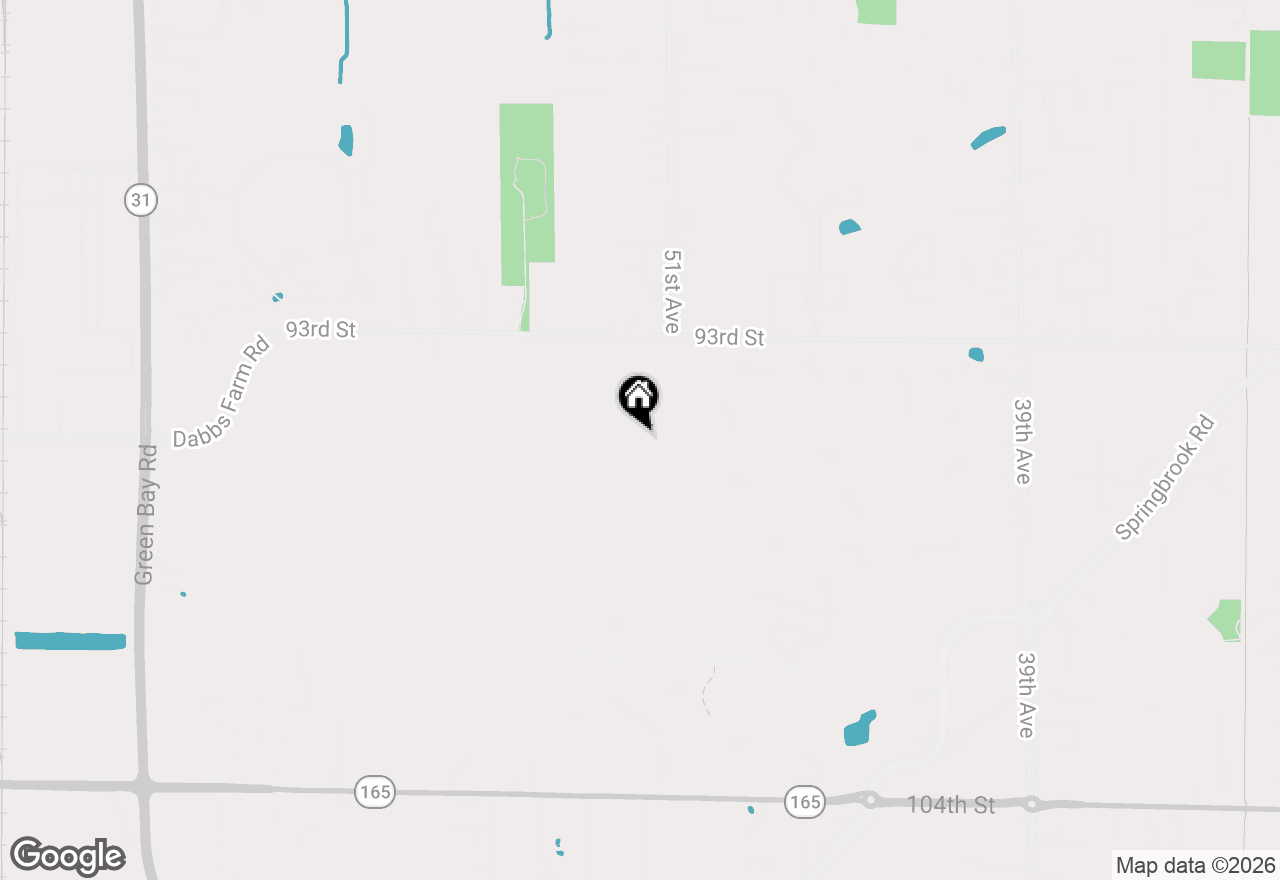 Map of 5355 94th St, Pleasant Prairie, WI 53158
