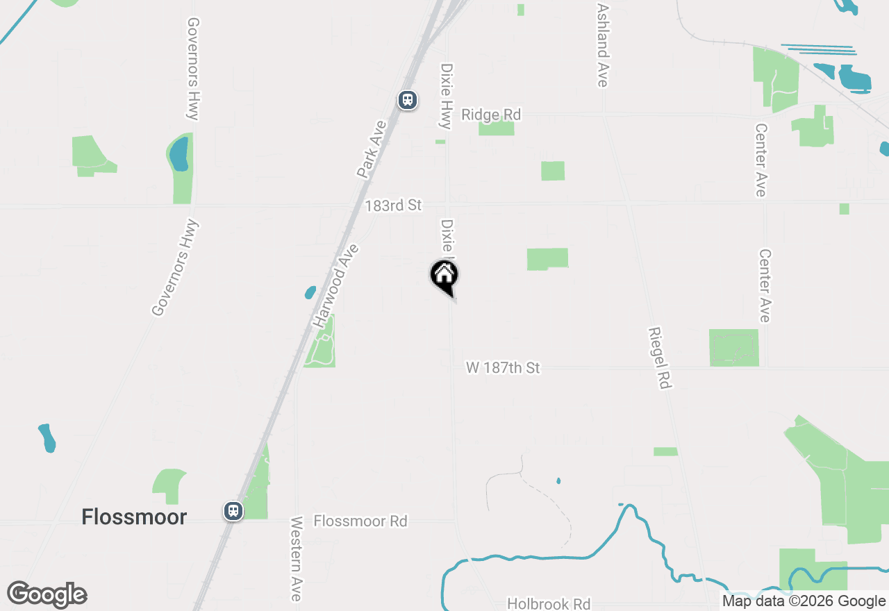 Map of 18522 Dixie Highway, Homewood, IL 60430