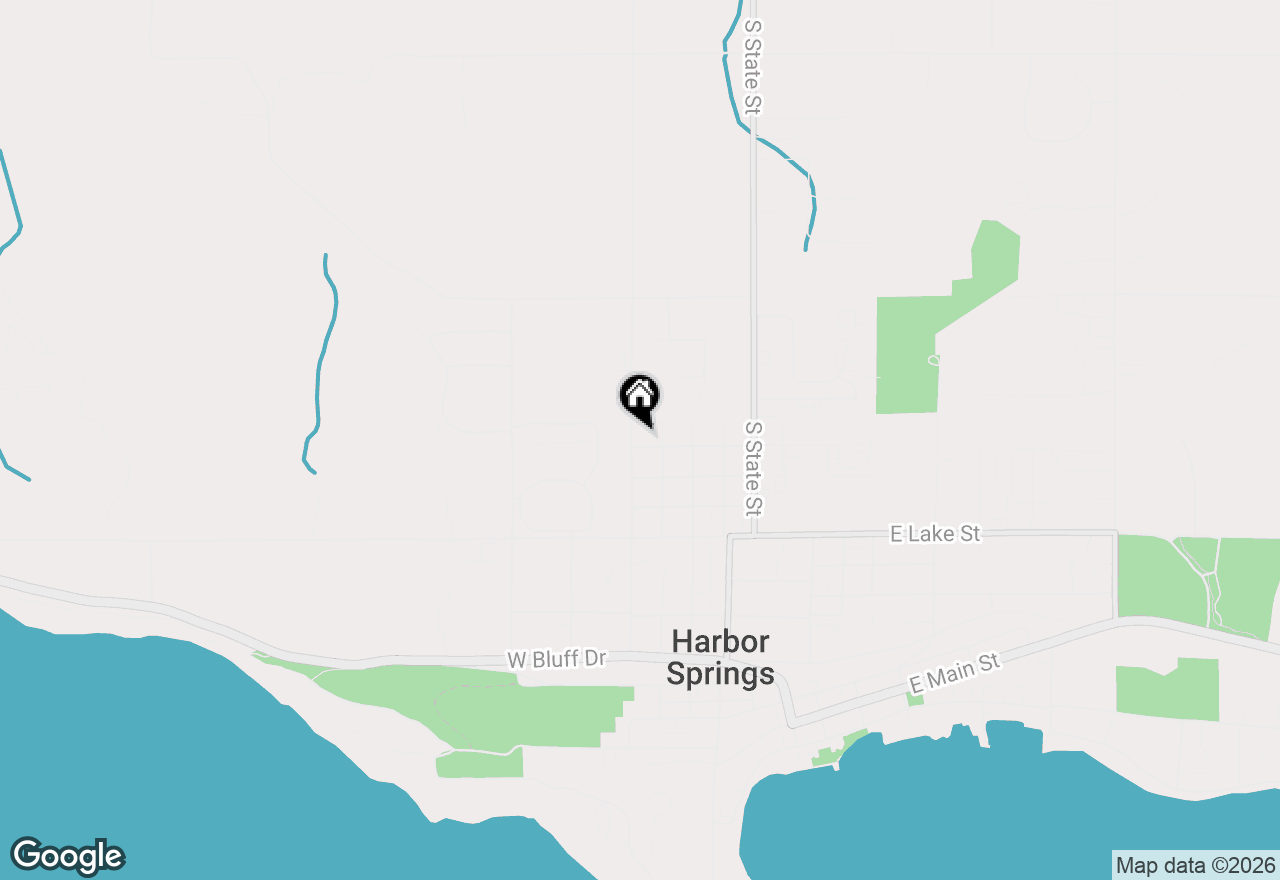 Map of 420 Fairview Street, Harbor Springs, MI 49740