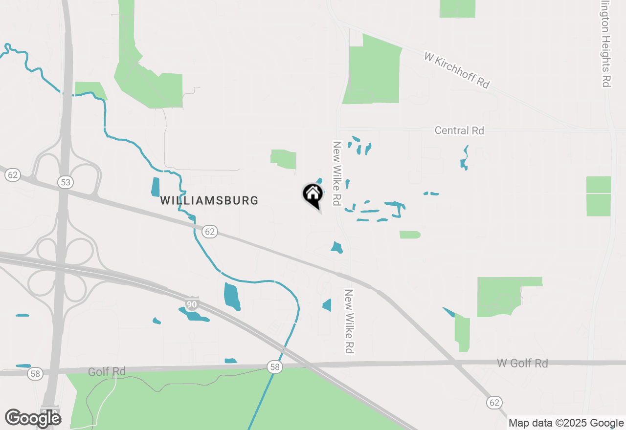 Map of 1227 S Old Wilke Road #306, Arlington Heights, IL 60005