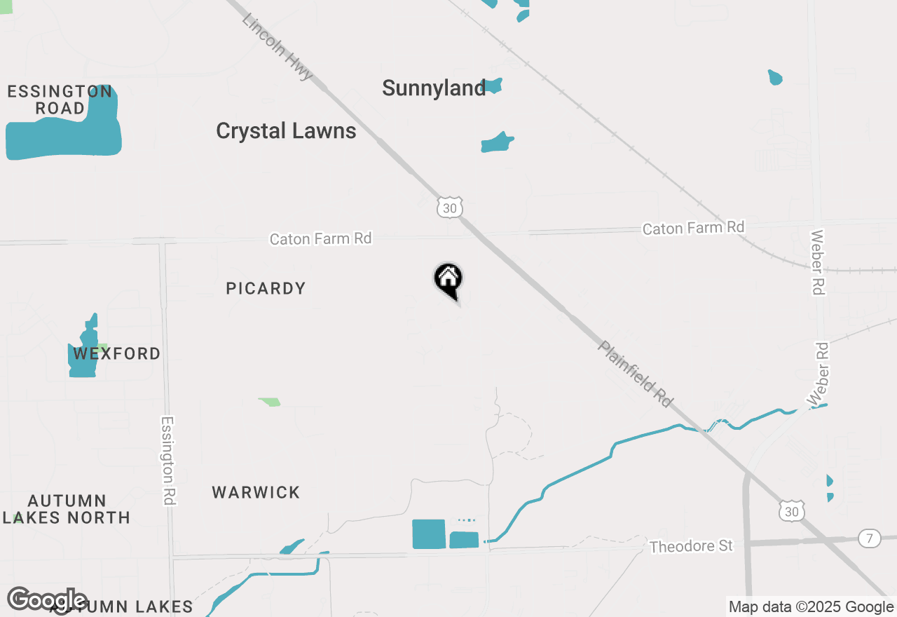 Map of 2350 Carnation Drive #4, Crest Hill, IL 60403