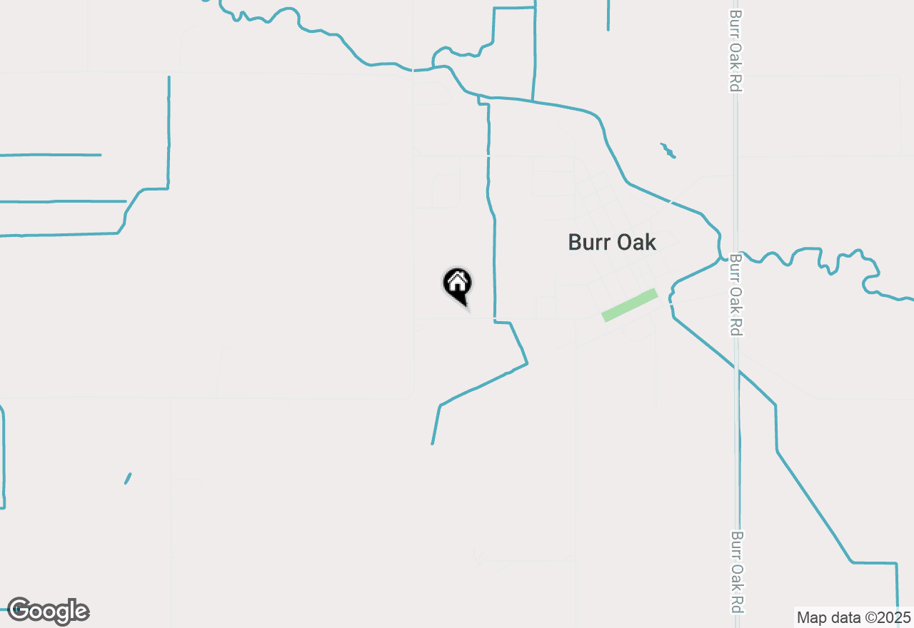 Map of 832 W Front Street, Burr Oak, MI 49030