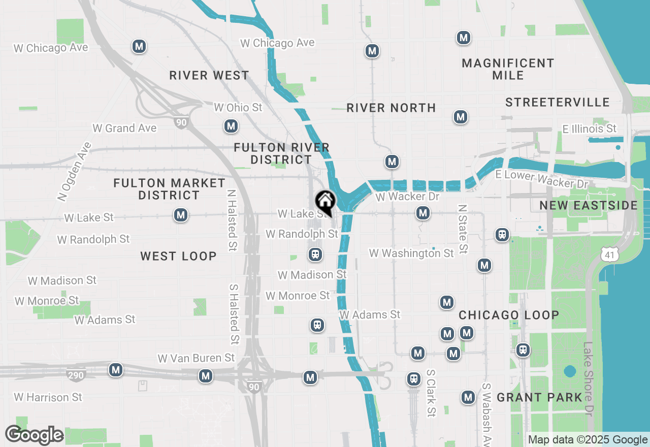 Map of 165 N Canal Street #514, Chicago, IL 60606