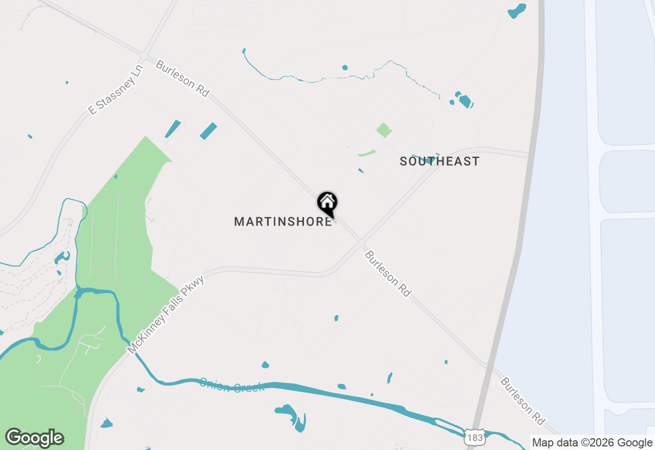 Map of 7402 Southgate Ln #B, Austin, TX 78744