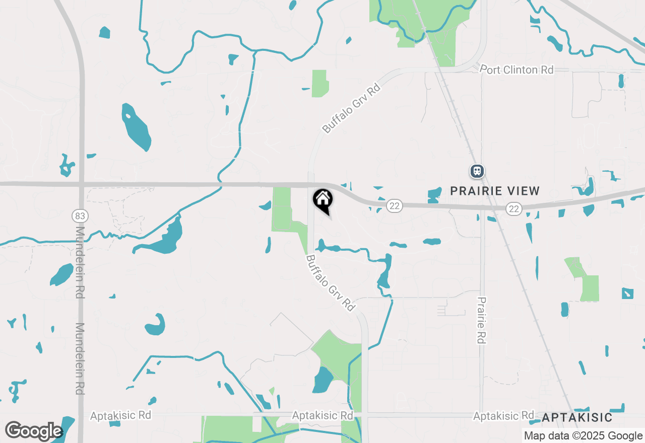 Map of 2525 Live Oak Lane, Buffalo Grove, IL 60089