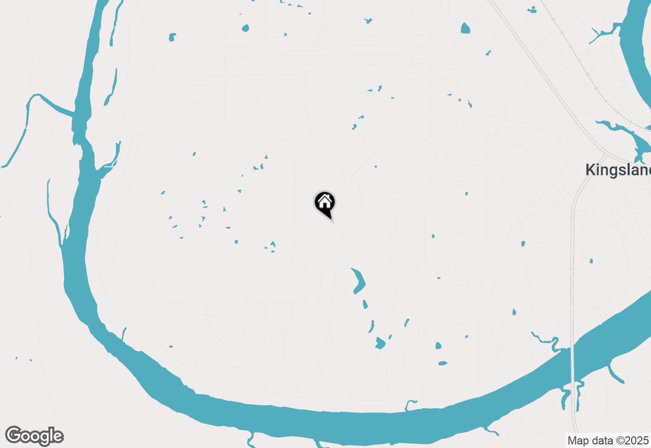 Map of 121 Eagle Point Dr, Kingsland, TX 78639