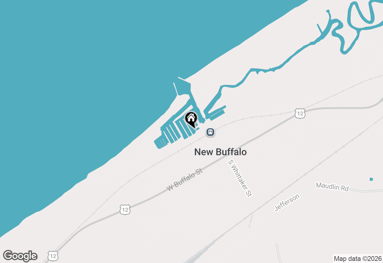 Map of 366 Peninsula #E, New Buffalo, MI 49117