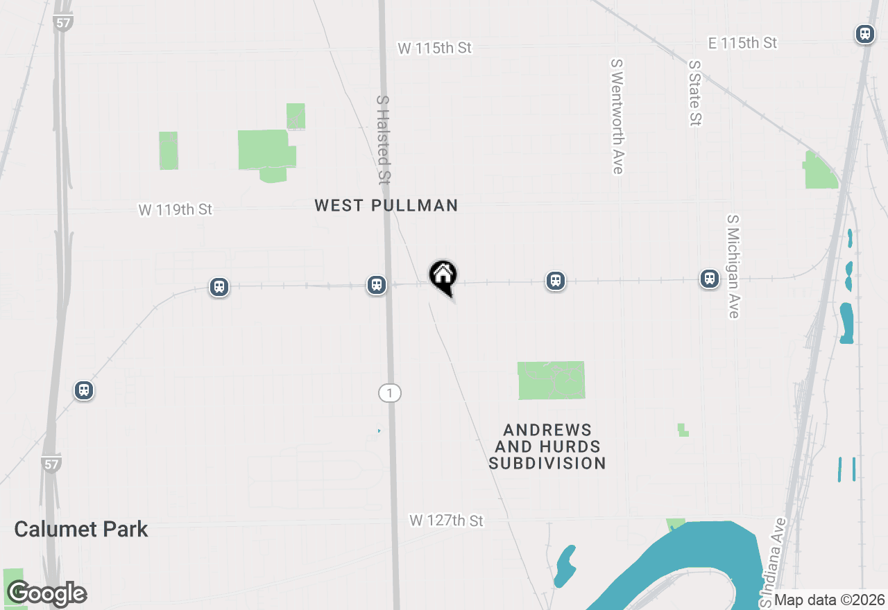 Map of 12130 S Lowe Avenue, Chicago, IL 60628