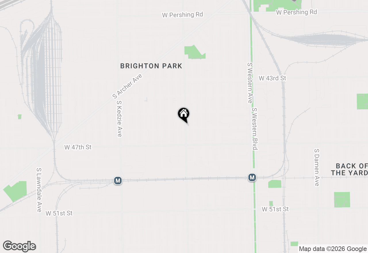 Map of 4552 S California Avenue, Chicago, IL 60632