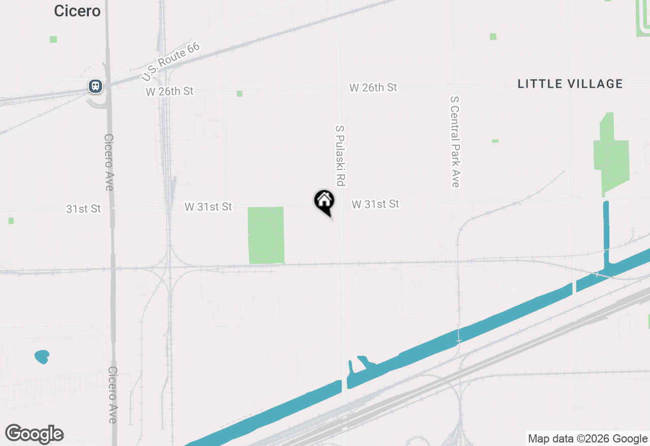 Map of 3136 S Komensky Avenue, Chicago, IL 60623